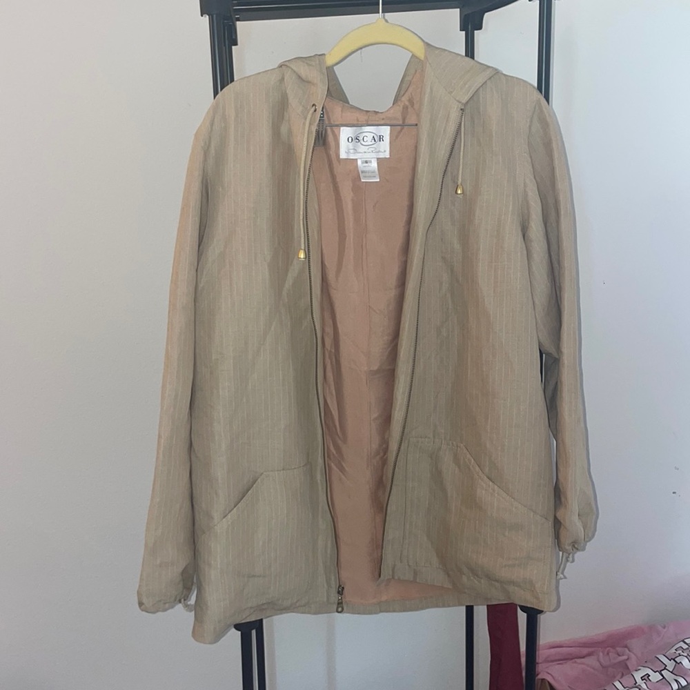 Oscar de la renta hooded jacket